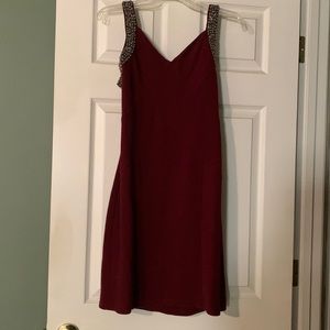 Beautiful burgundy dress